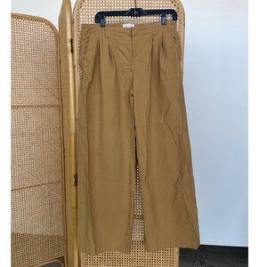 Anthropologie Wide Leg Crop Trouser